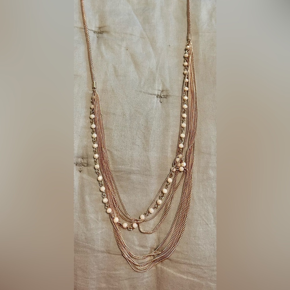 Long chain necklace